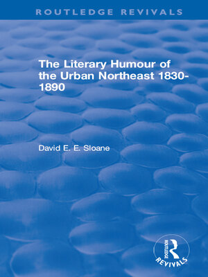 cover image of Routledge Revivals